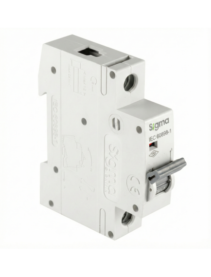 Sigma 1P 6kA SKD 6000 Yüksek Akım Otomatik Sigorta - C Tipi (80A-125A Seçenekli)