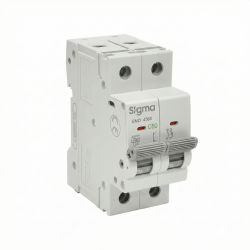 Sigma 2P 10kA SLD 10000 Yüksek Akım Otomatik Sigorta (Faz+Nötr) - C Tipi (80A-125A Seçenekli)