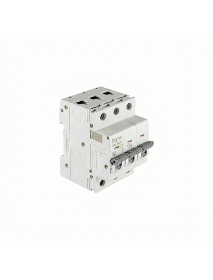 Sigma 3P 10kA SMD 10000 Trifaze Otomatik Sigorta [TÜV Onaylı] - C ve D Tipi (2A-63A Seçenekli)