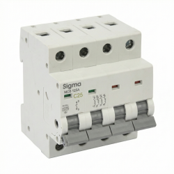 Sigma 4P 6kA SKD 6000 Trifaze + Nötr Yüksek Akım Sigorta - C Tipi (80A-125A Seçenekli)