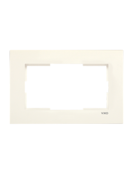 Viko Karre İkili Sıva Altı Priz Çerçeve