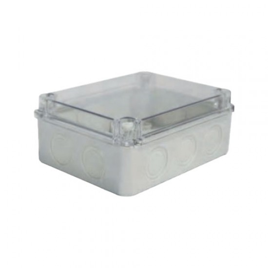 Çetinkaya ÇP 1454 310x230x130 ABS Sıva Üstü Kırmalı Şeffaf Buat