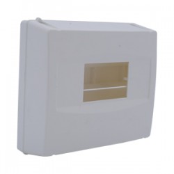 Çetinkaya ÇP 01035 Sıva Üstü Mühürlü ABS Otomat Sigorta Kutusu 4/8 Modül 12x14x6 cm