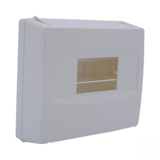 Çetinkaya ÇP 01035 Sıva Üstü Mühürlü ABS Otomat Sigorta Kutusu 4/8 Modül 12x14x6 cm