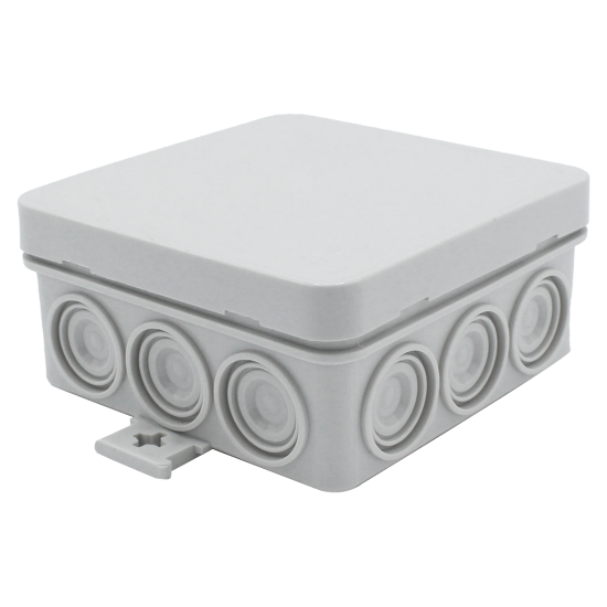 Çetinkaya ÇP 1022 Minibox 85x85x40 Kırmalı Opak ABS Sıva Üstü Buat