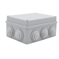 Çetinkaya ÇP 1051 Sıva Üstü Tıpalı Opak ABS Buat 150x110x70 mm Elektrik Bağlantı Kutusu