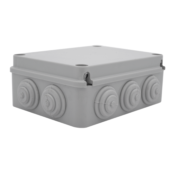 Çetinkaya ÇP 1052 Sıva Üstü Tıpalı Opak ABS Buat 190x145x80 mm