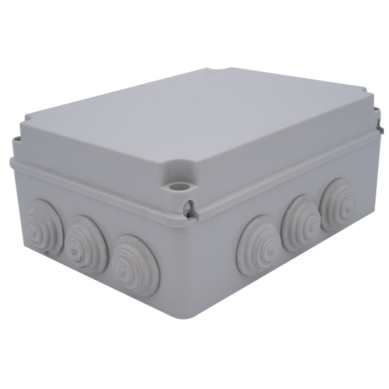 Çetinkaya ÇP 1054 Sıva Üstü Tıpalı Opak ABS Buat 310x230x130 mm Elektrik Kutusu