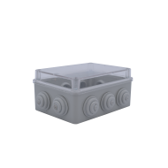 Çetinkaya ÇP 1151 150x110x70 ABS Sıva Üstü Tıpalı Şeffaf Buat