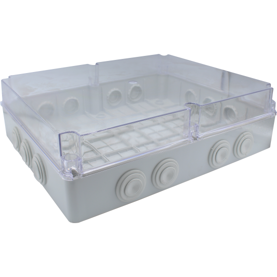 Çetinkaya ÇP 1156 Sıva Üstü Tıpalı Şeffaf Buat ABS 400x480x130mm