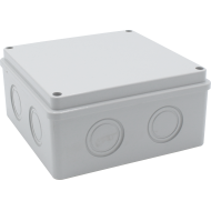 Çetinkaya ÇP 1232 150x150x70 Sıva Üstü Kırmalı Opak ABS Buat Elektrik Tesisat Kutusu