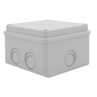 Çetinkaya ÇP 1235 Sıva Üstü Kırmalı Opak ABS Buat 110x110x70 mm