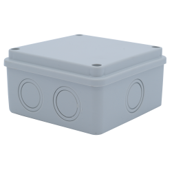 Çetinkaya ÇP 1240 Sıva Üstü Kırmalı Opak ABS Elektrik Buatı 100x100x50 mm