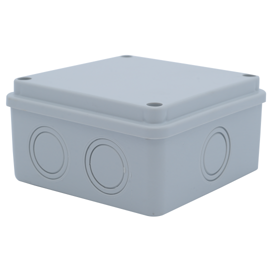 Çetinkaya ÇP 1240 Sıva Üstü Kırmalı Opak ABS Elektrik Buatı 100x100x50 mm