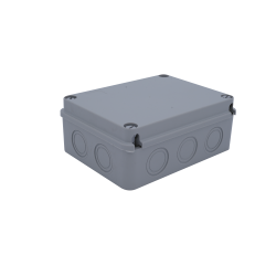 Çetinkaya ÇP 1252 Sıva Üstü Kırmalı Opak ABS Buat 190x145x80mm - Elektrik Kutusu