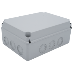 Çetinkaya ÇP 1254 Sıva Üstü Kırmalı Opak ABS Buat 310x230x130 - Elektrik Tesisat Kutusu