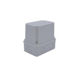 Çetinkaya ÇP 1259 Sıva Üstü Kırmalı Derin Opak ABS Buat - 80x120x120 mm Elektrik Bağlantı Kutusu