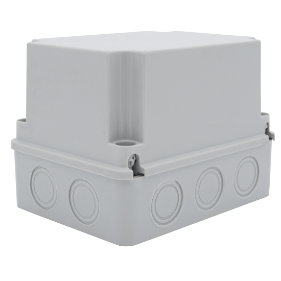 Çetinkaya ÇP 1262 Sıva Üstü Kırmalı Yüzeyli Opak ABS Buat 190x145x140 mm | Elektrik Tesisat Kutusu