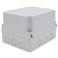 Çetinkaya ÇP 1263 Sıva Üstü Kırmalı Derin Opak ABS Buat 250x200x160 Elektrik Dağıtım Kutusu