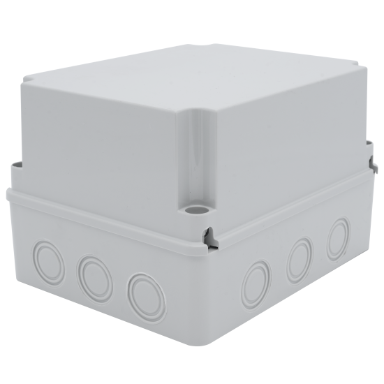 Çetinkaya ÇP 1263 Sıva Üstü Kırmalı Derin Opak ABS Buat 250x200x160 Elektrik Dağıtım Kutusu