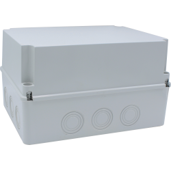 Çetinkaya ÇP 1264 Sıva Üstü Kırmalı Derin Opak ABS Buat 310x230x180mm - Elektrik Tesisat Kutusu