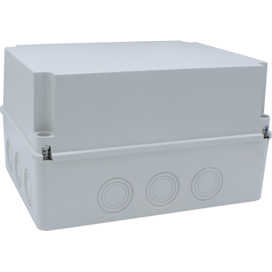 Çetinkaya ÇP 1264 Sıva Üstü Kırmalı Derin Opak ABS Buat 310x230x180mm - Elektrik Tesisat Kutusu