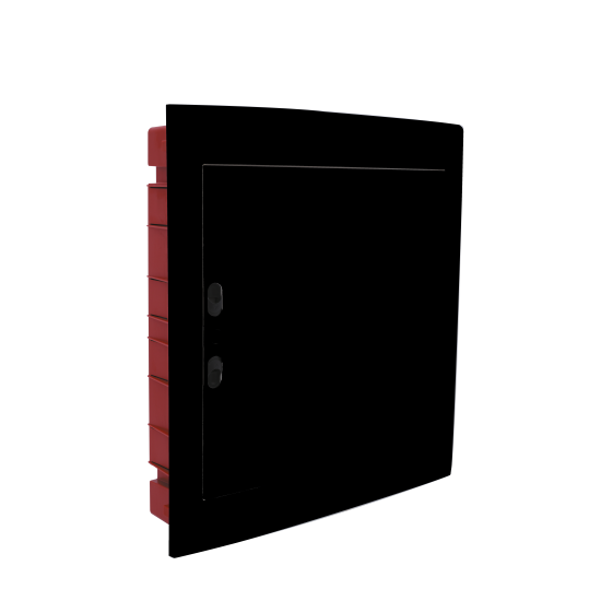 Çetinkaya ÇP 12936-1 B Siyah Kapaklı 36lı Plastik Sigorta Kutusu IP40 Klemensli 440x480x85