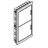 Çetinkaya ÇP 12972 B Siyah Kapaklı IP40 Plastik Gövdeli 72li Sigorta Kutusu 440x855x95