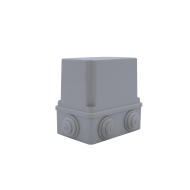 Çetinkaya ÇP 1359 Sıva Üstü Tıpalı Derin O Opak ABS Buat 80x120x120 mm