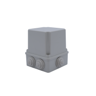 Çetinkaya ÇP 1360 Sıva Üstü Tıpalı Derin Opak ABS Buat 100x100x120 mm