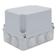 Çetinkaya ÇP 1362 Sıva Üstü Tıpalı Derin Opak ABS Buat 190x145x140 mm - Güvenli Elektrik Tesisatı