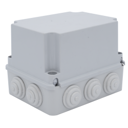 Çetinkaya ÇP 1362 Sıva Üstü Tıpalı Derin Opak ABS Buat 190x145x140 mm - Güvenli Elektrik Tesisatı