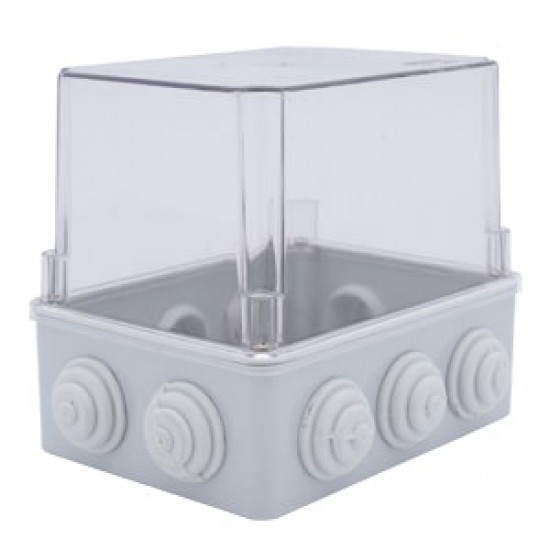 Çetinkaya ÇP 1464 Sıva Üstü Tıpalı Şeffaf Buat 310x230x180 ABS Derin