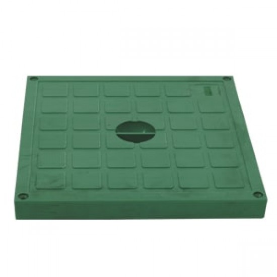 Çetinkaya ÇP 202025 Termoplastik Rogar ABS Düz Yeşil Kapaklı 20x20x20 cm