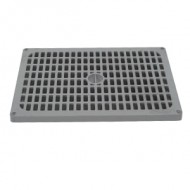 Çetinkaya ÇP 362635 Termoplastik Rogar 36x26x32 ABS Izgaralı Gri Kapak