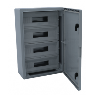 Çetinkaya ÇP 5105 40x60x20 ABS Opak Kapaklı Otomat Panosu 4x17 Perdeli