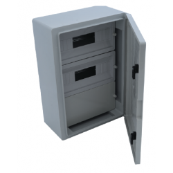 Çetinkaya ÇP 5157 ABS Pano 35x50x19,5 Opak Kapaklı Otomat Panosu Elektrik Panosu