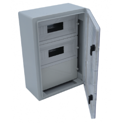 Çetinkaya ÇP 5166 Şeffaf Kapaklı Otomat Panosu ABS Perdeli 50x70x24,5 Pano