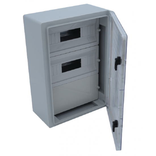 Çetinkaya ÇP 5169 Şeffaf Kapaklı ABS Otomat Panosu Elektrik Panosu 60x80x26.5