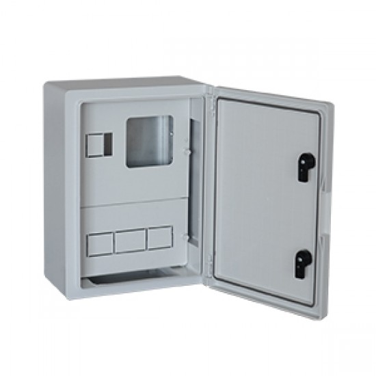 Çetinkaya ÇP 5204 Opak Kapaklı Sayaç Panosu 40x60x20 cm - 1 Trifaze Sayaç + 20 Sigorta ABS