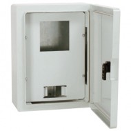 Çetinkaya ÇP 5212 Şeffaf Kapaklı Otomat Panosu 30x40x16,5 1 Monofaze Sayaç+15 Sigorta