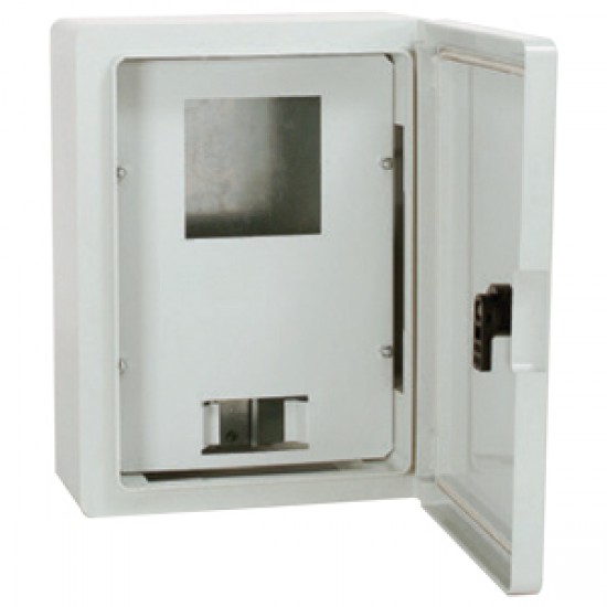 Çetinkaya ÇP 5212 Şeffaf Kapaklı Otomat Panosu 30x40x16,5 1 Monofaze Sayaç+15 Sigorta