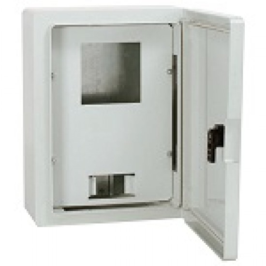 Çetinkaya ÇP 5214 Şeffaf Kapaklı Otomat Panosu 40x60x20 cm 1 Taraf Sayaçlı + 20 Sigorta