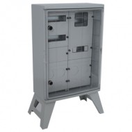 Çetinkaya ÇP 5512 Ayaklı Duvar Şantiye Panosu, 8 Priz, 16 Sigorta, Şeffaf Kapaklı, 50x70x24,5