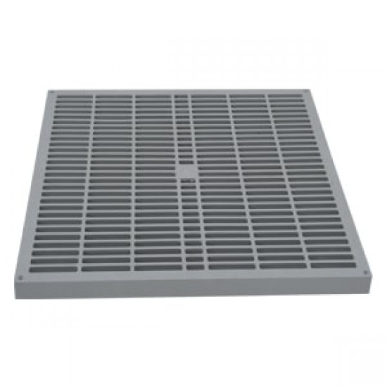 Çetinkaya ÇP 555555 Termoplastik Rogar | ABS Izgaralı Gri Kapak 55x55x50 cm