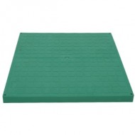 Çetinkaya ÇP 555556 Termoplastik Rogar 55x55x50 ABS Düz Yeşil Kapak - Dayanıklı ve Fonksiyonel