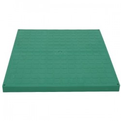 Çetinkaya ÇP 555556 Termoplastik Rogar 55x55x50 ABS Düz Yeşil Kapak - Dayanıklı ve Fonksiyonel