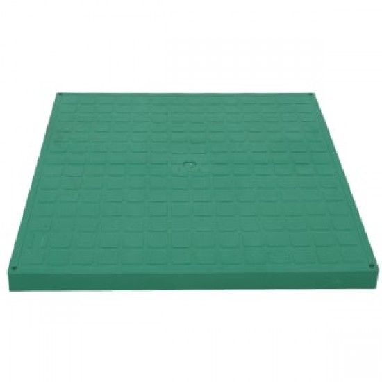 Çetinkaya ÇP 555556 Termoplastik Rogar 55x55x50 ABS Düz Yeşil Kapak - Dayanıklı ve Fonksiyonel