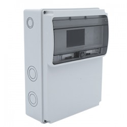 Çetinkaya ÇP 6004 ABS Açılı Sigortalı Klemens Kombinasyon Kutusu 130x240x100mm 6 Sigorta