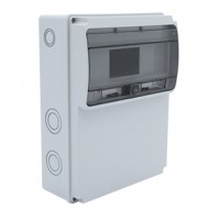 Çetinkaya ÇP 6006 Düz Model Sigortalı Klemensi Kombinasyon Kutusu 230x300x115 11 Sigorta Takılabilir ABS